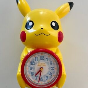 Pikachu Talking Alarm Clock Pokemon Seiko bought in Japan